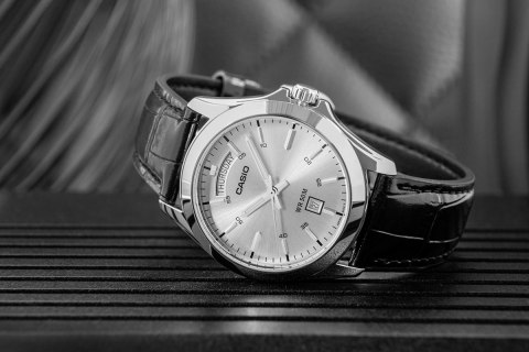 CASIO Zegarek Męski CASIO MTP-1370L-7AVDF + BOX