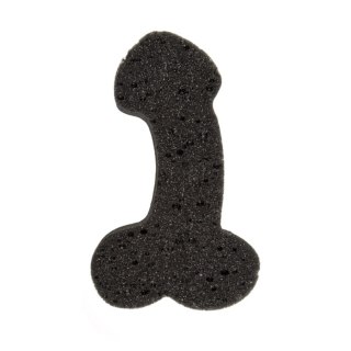 Gąbka do kąpieli penis 19 cm czerwona Kinky Pleasure