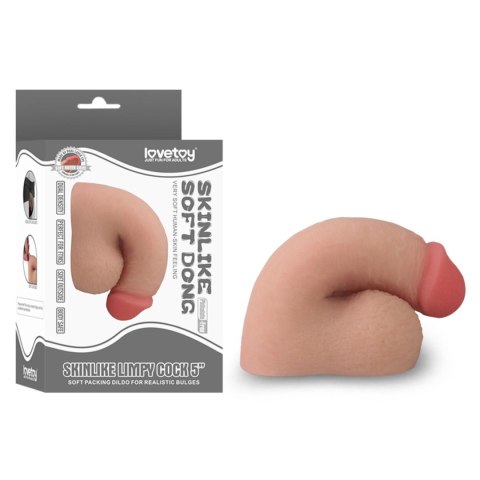 Dildo miękkie Lovetoy Skinlike TPE 12.7 cm