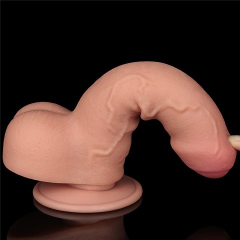 Dildo realistyczne dwuwarstwowe Lovetoy 7 cali