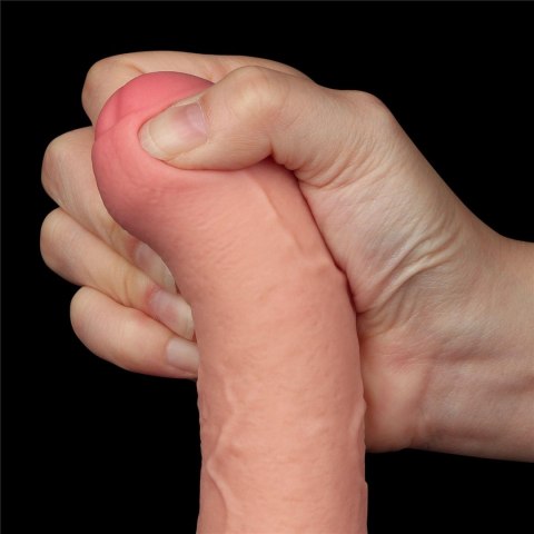 Dildo realistyczne dwuwarstwowe Lovetoy 7 cali