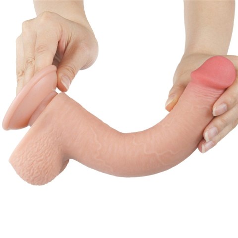Dildo realistyczne dwuwarstwowe Lovetoy 9 cali