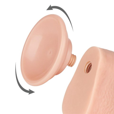 Dildo realistyczne dwuwarstwowe Lovetoy 9 cali