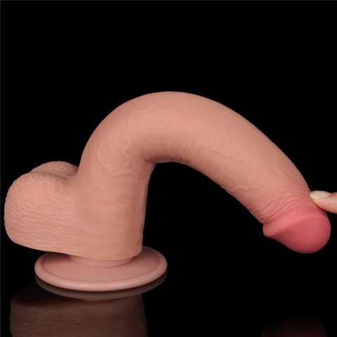 Dildo realistyczne dwuwarstwowe Lovetoy 9 cali