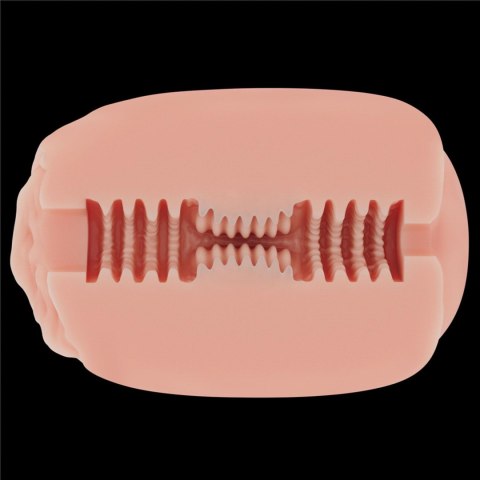 Masturbator dwustronny Lovetoy TPE cielisty 10 cm