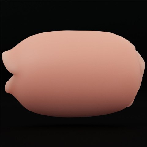 Masturbator dwustronny Lovetoy usta i pochwa z wibracjami