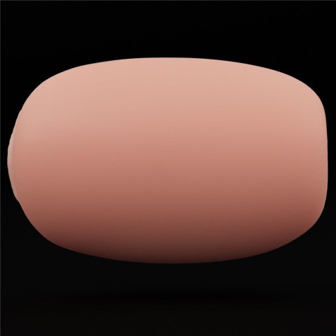 Masturbator dwustronny Lovetoy z wibracjami cielisty 10 cm
