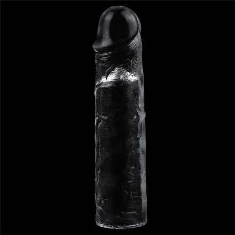 Przedłużka na penisa Lovetoy przezroczysta TPE 19 cm