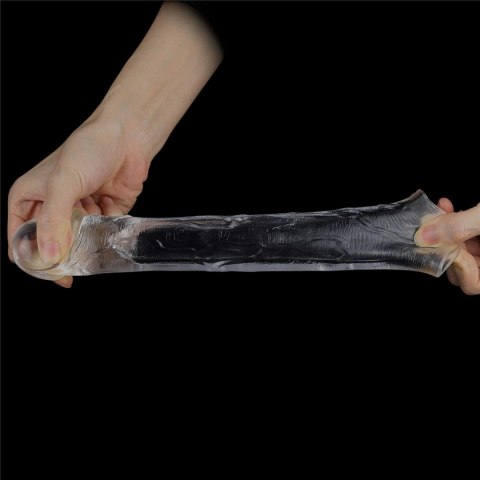 Przedłużka na penisa Lovetoy przezroczysta TPE 19 cm