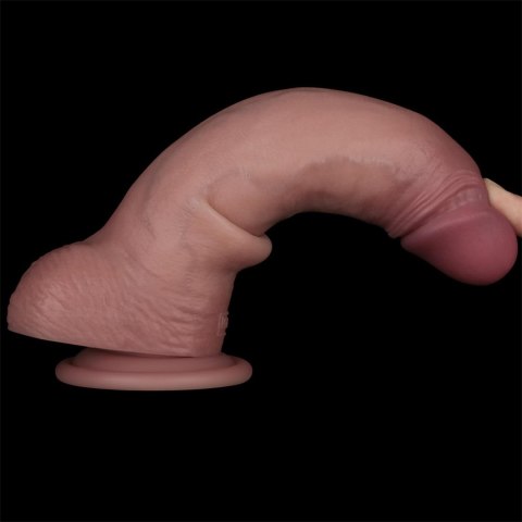 Dildo dwuwarstwowe Lovetoy Sliding Skin Pro II 21,6 cm