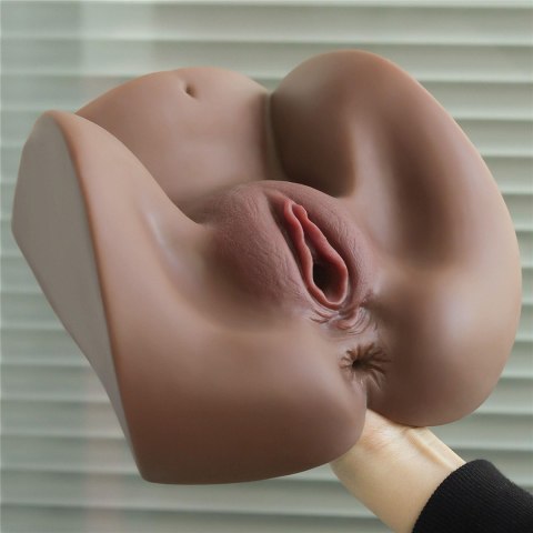 Masturbator TPE Lovetoy Streetgirl's #2 czarny 21 cm