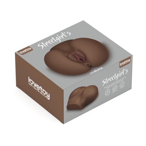 Masturbator realistyczny Streetgirl's #3 Lovetoy czarny