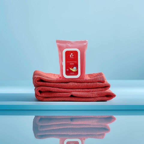 Chusteczki nawilżające EasyGlide z lubrykantem i olejami 25 sztuk