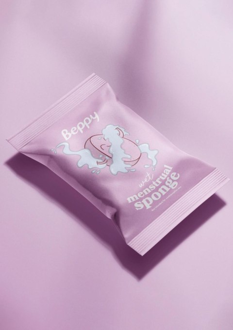 Gąbka analna Beppy Soft Comfort mokra 4 sztuki naturalna