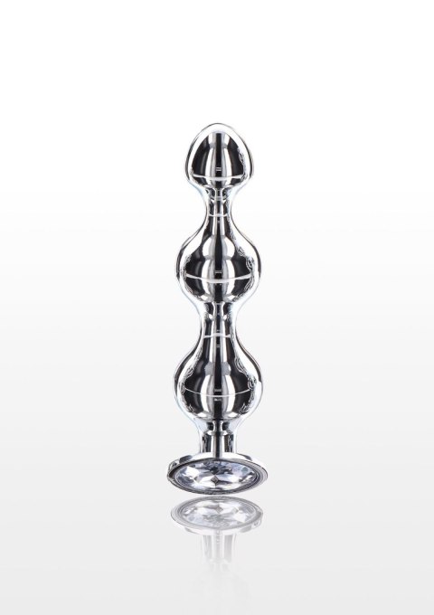 Koraliki analne Diamond Star Beads ToyJoy srebrny 11.7 cm