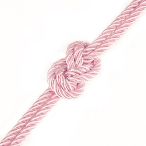 Lina bondage Lovetoy Rebellion Reign Rose jedwabista 10 m różowa
