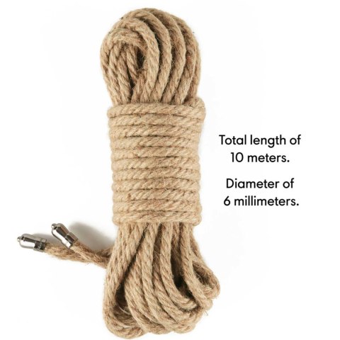 Lina bondage konopna Rebellion Reign Rustic Hemp 10 m