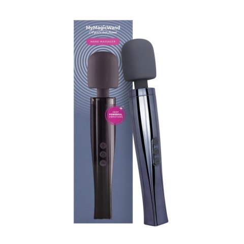 Masażer wand MyMagicWand silikonowy szary