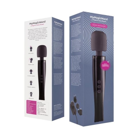 Masażer wand MyMagicWand silikonowy szary