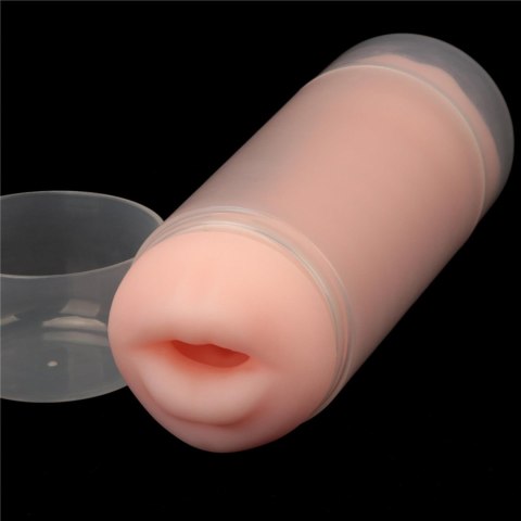 Masturbator dwustronny Lovetoy wibrujący TPE 22 cm