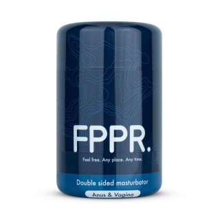 Masturbator dwustronny transparentny FPPR 11 cm