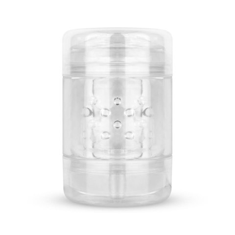 Masturbator dwustronny transparentny FPPR 11 cm