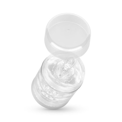 Masturbator dwustronny transparentny FPPR 11 cm