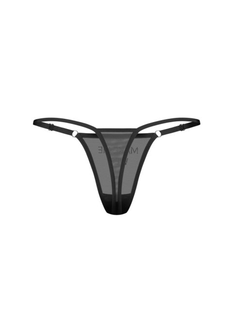 Stringi Obsessive Violami Wet transparentne z cyrkoniami S/M