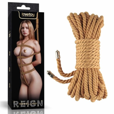 Sznur bondage Lovetoy Natural Knot konopny 10 m