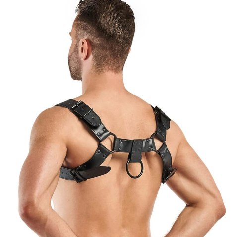 Uprząż bondage Bedroom Fantasies Bruno regulowana czarna