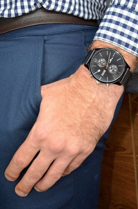 Hugo Boss ZEGAREK MĘSKI HUGO BOSS 1513811 - ASSOCIATE (zh026b)