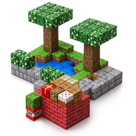 Klocki magnetyczne 108 szt kostki 2x2 cm klocki konstrukcyjne Ricokids RK-785