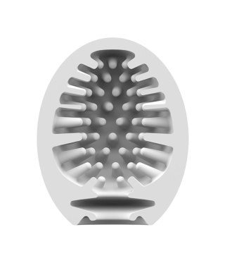 Masturbator jajko Satisfyer EGGCITED hydroaktywny ciemnozielony biały
