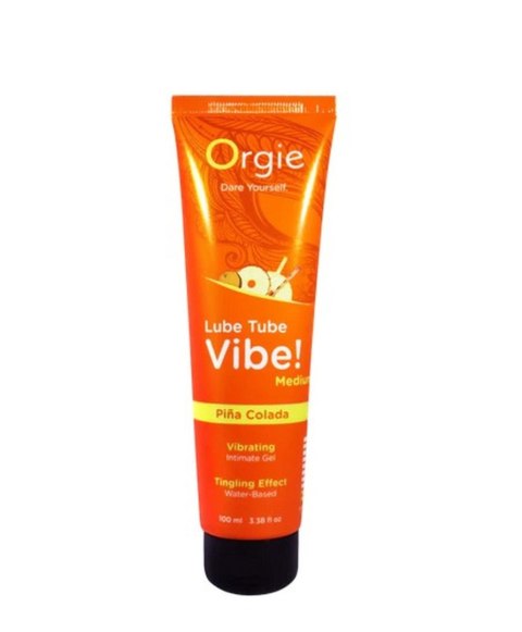 Wodny jadalny żel intymny Pina Colada z wibracją Orgie 100ml