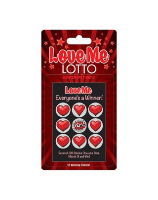 Zdrapki miłosne Love Me Lotto 12 sztuk Little Genie
