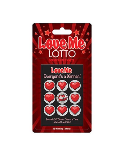Zdrapki miłosne Love Me Lotto 12 sztuk Little Genie