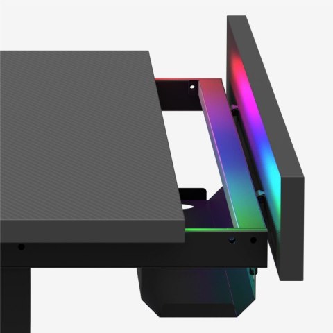 Biurko gamingowe elektryczne Hero 8.7 RGB Black 140 cm OUTLET