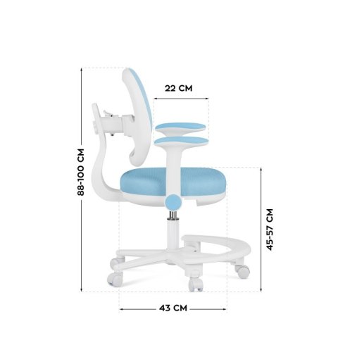 Fotel dziecięcy Junior 3.6 Blue