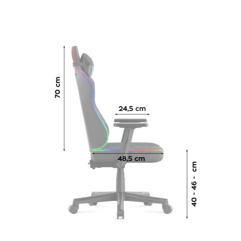 Fotel obrotowy Ranger 5.7 RGB BLACK