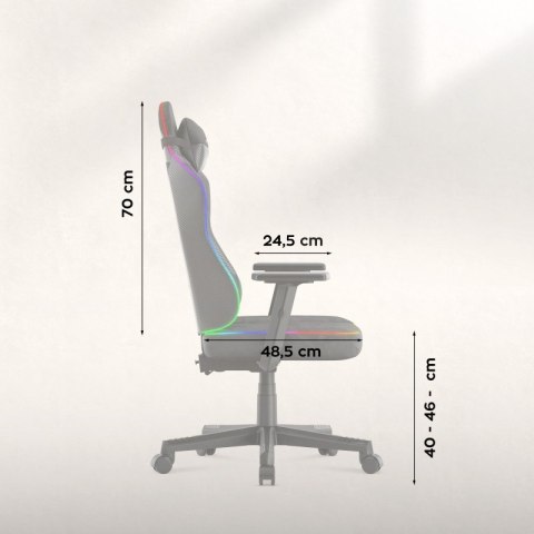 Fotel obrotowy Ranger 5.7 RGB BLACK