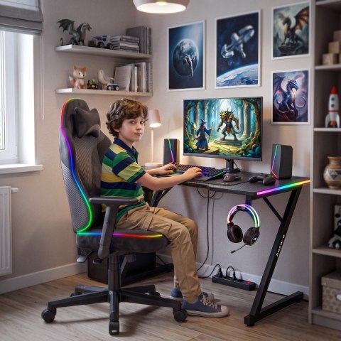 Fotel obrotowy Ranger 5.7 RGB BLACK