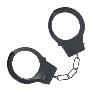 Kajdanki metalowe Ouch! czarne 24,2 cm