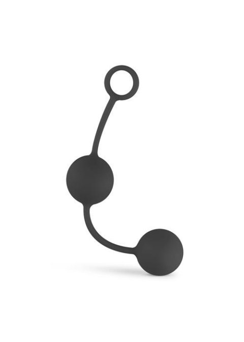 Kulki miłości Canon Balls EasyToys czarne silikonowe 20 cm