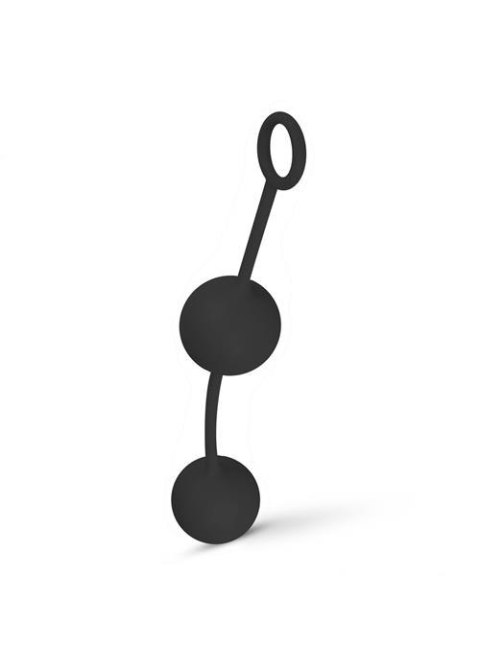 Kulki miłości Canon Balls EasyToys czarne silikonowe 20 cm