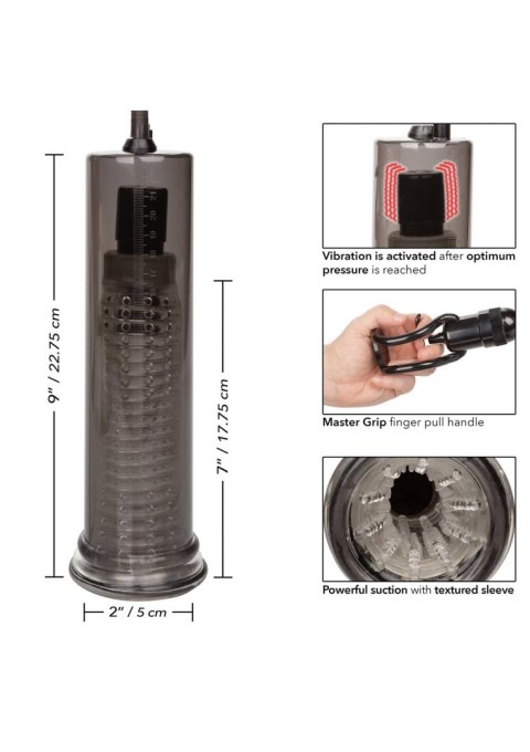 Pompka wibracyjna Calexotics Air Pump czarny USB
