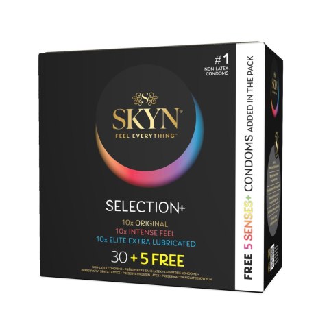 Prezerwatywy SKYN Feel Everything Selection+ 35 sztuk
