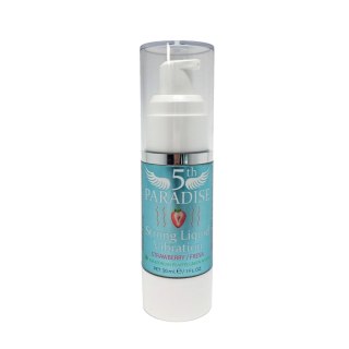 Silny żel wibrujący truskawkowy 5th Paradise zielony 30 ml