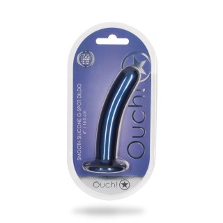 Dildo silikonowe Ouch! punktu G 14,5 cm z przyssawką
