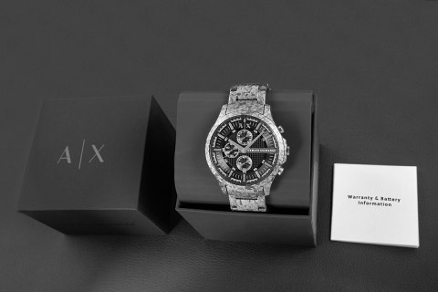 Armani Exchange Zegarek Męski ARMANI EXCHANGE Hampton Chronograph AX2462 + BOX