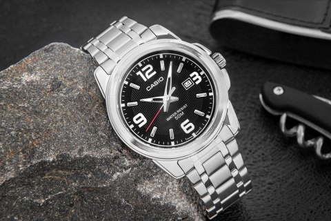 CASIO Zegarek Męski CASIO MTP-1314D-1AVDF + BOX